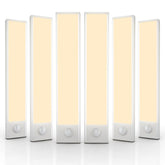 Everdoss under-cabinet light magnet install shown on iron surface for easy mounting