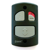 Everenty Linear 3-button wall panel for garage doors, easy replacement and quick access.