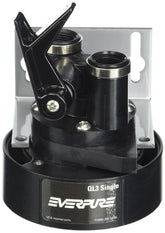 Everpure EV9259-14 QL3 filter head with built-in shut-off valve for easy maintenance.