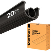 EverTrust garage door seal bottom closed blocks drafts and keeps the garage drier
