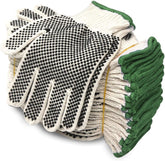 Evridwear gloves with dots provide firm grip for safe handling.