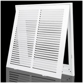 EXCELFU return air grille outer dimensions for 14x14 duct openings in ceilings or walls.