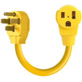 Excelfu welder adapter cord shown with 14-50P to 6-50R for 50A welding.