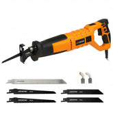 Extbtfor 7Amp reciprocating saw front view for tough-cutting tasks.