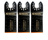 EZARC carbide oscillating blade delivers long-lasting performance on tough materials.