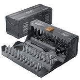 EZARC electric screwdriver set in compact case for precise electronics repairs