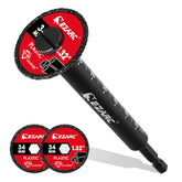 EZARC inside pipe cutter with diamond grit blade close-up for durable cuts.