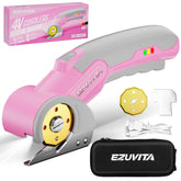 EZUVITA 4V cordless scissors with LED light for precise cuts.