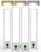 EZVALO 4-pack under-cabinet lights with magnetic mount for easy install