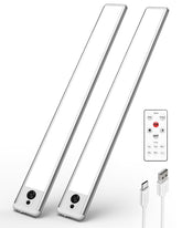 EZVALO under cabinet lights with magnetic attachment for easy positioning.
