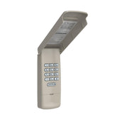 Ezyopenteck 877MAX keypad backlit for easy entry at night and low light.