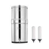 FACHIOO stainless steel housing showing durable 2.25-gallon water storage for home hydration