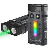 FandyFire 1100-lumen keychain flashlight for everyday brightness and reliable illumination.