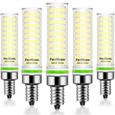 FanNicoo E12 LED bulb provides 1200lm daylight for bright, energy-efficient lighting
