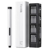 Fanttik E1 Max case with screwdriver and bits for organized storage.