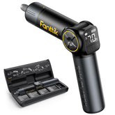 Fanttik S1 APEX pivot handle in action for ergonomic screwdriving on DIY projects.
