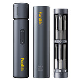 Fanttik S1 Capsule Deluxe front view highlights compact size for easy, precise screw driving.