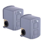 FanWayer water pressure switch illustrating 50-70 psi range for well pumps.