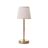 FAPEMIH Bedside Lamp cordless design on a nightstand enables flexible placement.