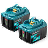 Farmice 2Pack 18V 9000mAh battery pack for extended Makita runtime.