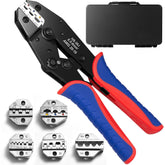 FarmNix 6PCS Crimping Tool Set delivers precise crimps for diverse electrical projects.