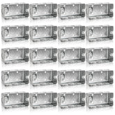 Fasmov 20-pack metal electrical box in 4x2 dimensions, rugged galvanized steel for durability.