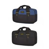 FASTECH 14-inch tool bag front view with sturdy build and spacious main compartment.
