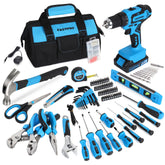 FASTPRO cordless drill in blue for quick household projects