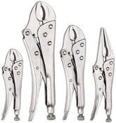 FASTPRO locking pliers 5-inch curved jaw for secure gripping and precision handling.