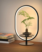 Fayabuy modern table lamp with bedroom storage tray keeps essentials within reach