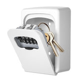 Fayleeko key lock box wall-mounted front view for secure home access