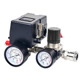 FBANG air compressor switch assembly with regulator for precise control in workshops.