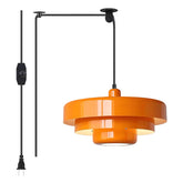 FCTWAKS plug-in pendant light with three shades for focused ambient lighting.