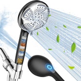 FEELSO filtered shower head handheld with compact design for flexible rinsing and chlorine reduction