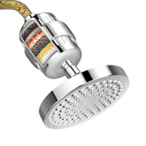 FEELSO shower head with 6-inch rainfall spray for immersive cleansing.