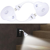 FEFURS motion-night-light-2pcs plug-in illuminates dark hallways safely at night.