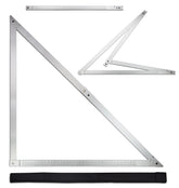 FEI-RONG 48-inch aluminum framing square folded for portability and quick setup