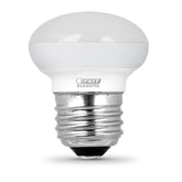 Feit Electric BPR14DM927CA4 bulb close-up with warm 2700K glow for cozy living spaces