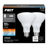 Feit Electric BR30 LED bulb with five CCT switch for versatile mood lighting