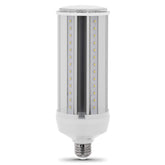 Feit Electric C4000 LEDG2 corn bulb front view delivering high-lumen daylight for large spaces