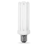 Feit Electric CFL daylight bulb in a bright room for crisp daylight illumination