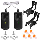 FEITON garage door safety sensor beam eyes front view for reliable obstruction detection