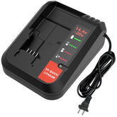 FELTYF 3.0A fast charger front view for quick 20V battery charging