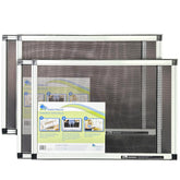 Fenestrelle expandable screen frame close-up showing durable aluminum construction
