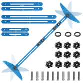 Fengone blue template tool for precise stair tread length and angle