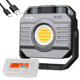Fenix CL28R lantern with 2000-lumen wide beam for clear outdoor visibility.