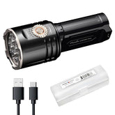 Fenix LR35R Pro front beam emphasizes long-range visibility for patrols.