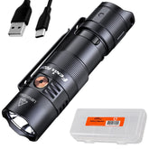 Fenix PD25R 800 lumen beam for bright, compact everyday carry