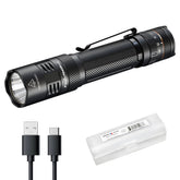 Fenix PD45R ACE beam distance demonstrates long-range visibility for outdoor searches.