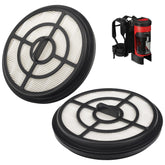 Fennoral replacement filter 49-90-1963 for Milwaukee M18 Backpack Vac, reliable compatibility.